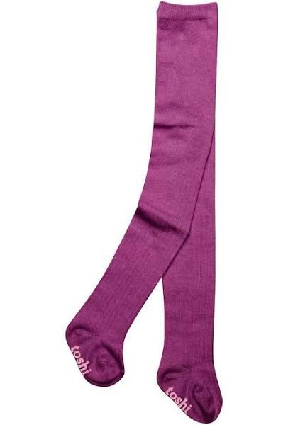 Toshi Organic Dreamtime Tights - Violet, 3-6 Months