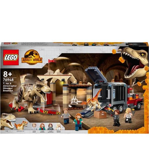 LEGO Jurassic World T. Rex & Atrociraptor Toy 76948