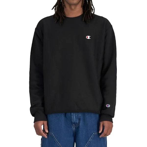 Champion Reverse Weave Crew Black, M