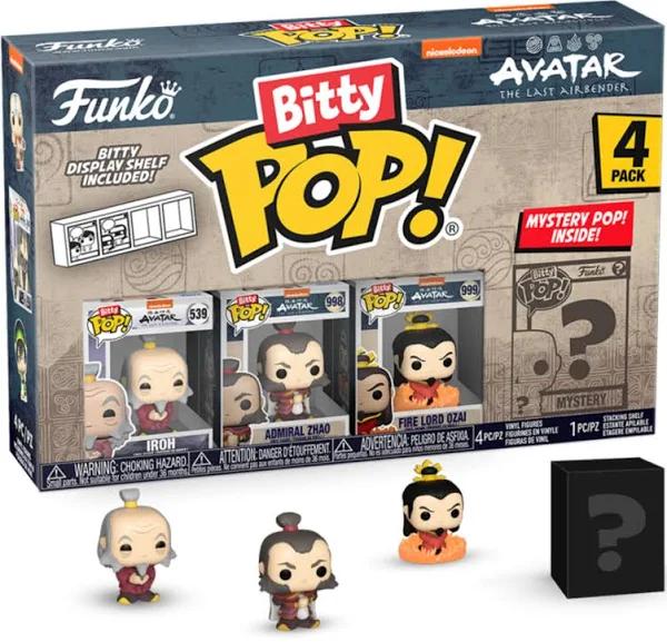 Avatar - The Last Airbender - Iroh Bitty Pop! 4 Pack