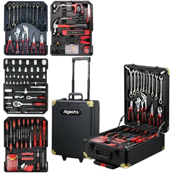 1375PCS Piece Tool Kit Set Trolley Box