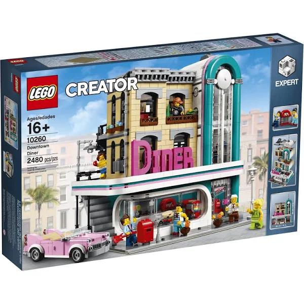 LEGO 10260 Creator Expert Downtown Diner Building Kit