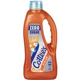 Cottees Cordial Zero Sugar Fruit Cup 1L