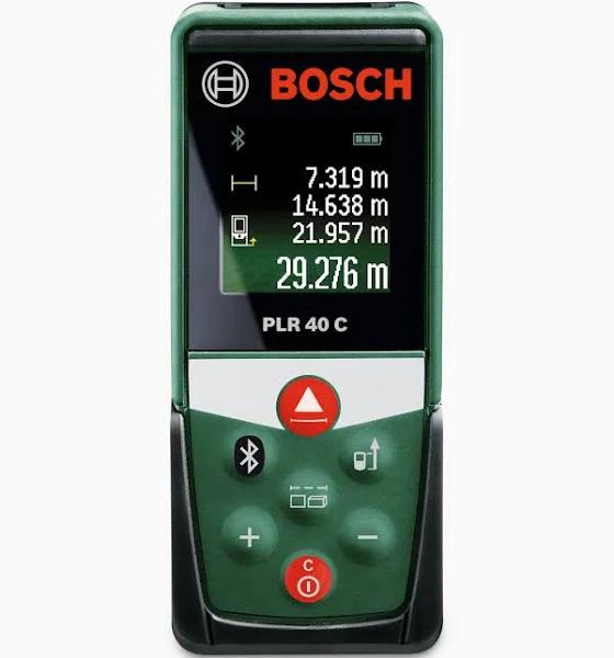 Bosch PLR 40 C Laser Distance Measurer 40m Range (Bluetooth)