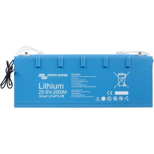 Victron Lithium Lifepo4 Battery 25.6V/200Ah - Smart-a (BAT524120610)