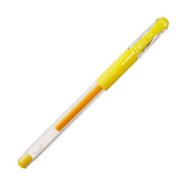 Uni-Ball Signo UM-151 Gel Pen - 0.38 mm - Yellow