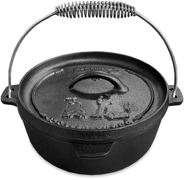 Campfire 2 Quart Cast Iron Camp Oven