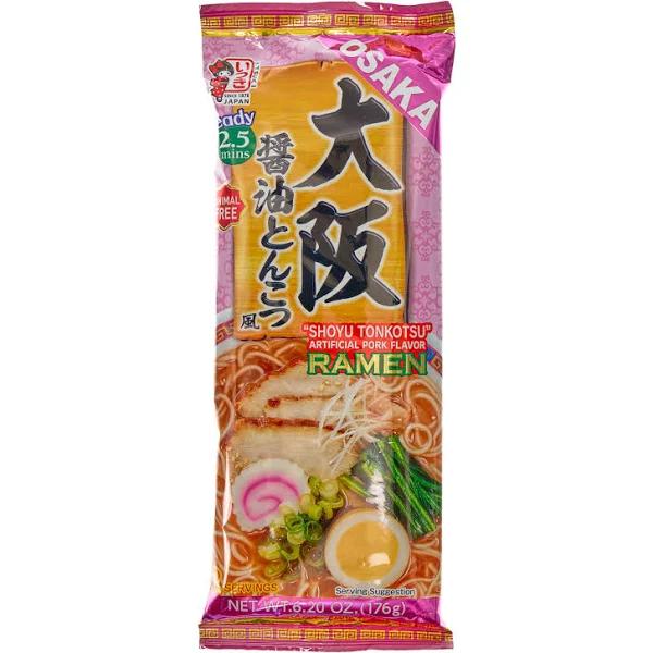 Itsuki Osaka Shoyu Tonkotsu Ramen Dry Ramen Noodle With Soup 176g