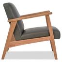 Den Leather Occasional Armchair Olive by Freedom