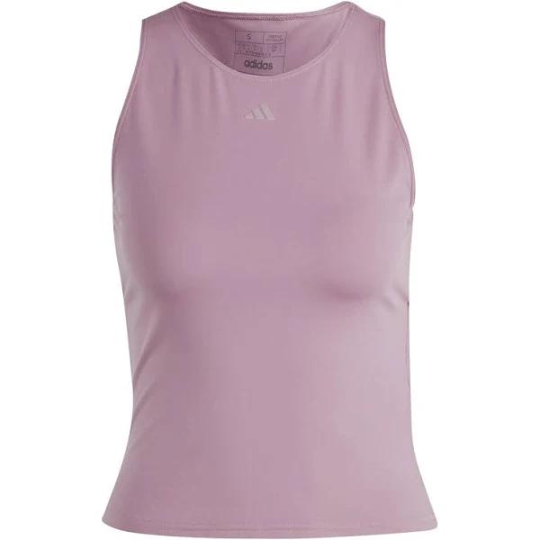 Adidas Womens Yoga Studio Tank Purple M