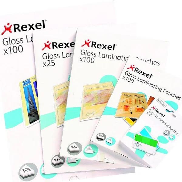 Rexel Laminating Pouch A3 125 Micron Pack of 100