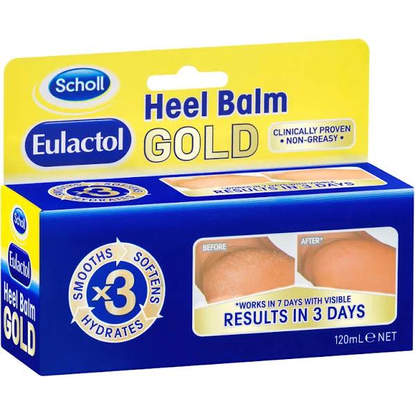 Eulactol Heel Balm Gold 120ml Scholl