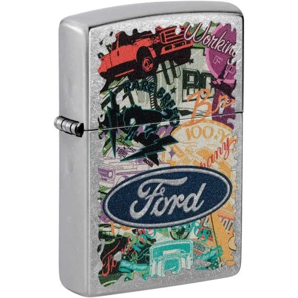 Zippo Ford Street Chrome