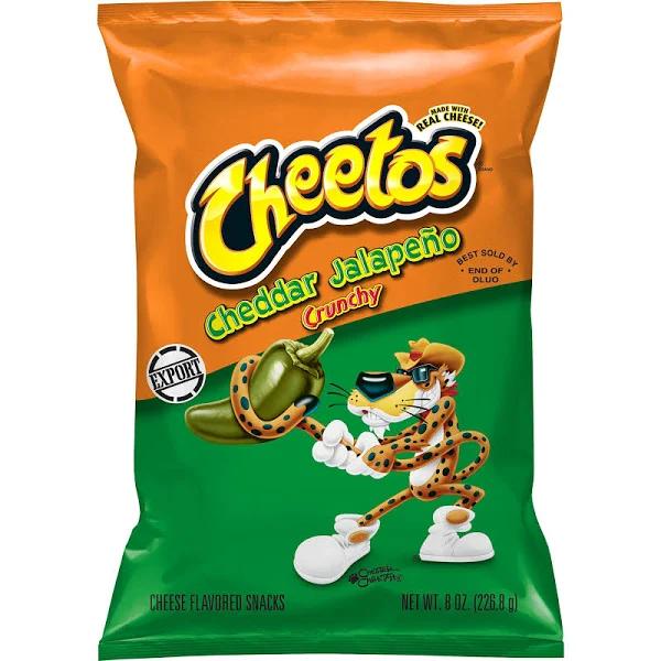 Cheetos Cheddar Jalapeno Crunchy 226.8g