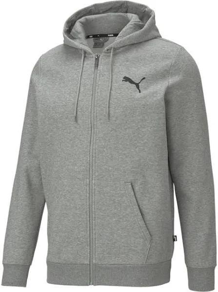 Puma Essentials Small Logo Hoodie Grey M