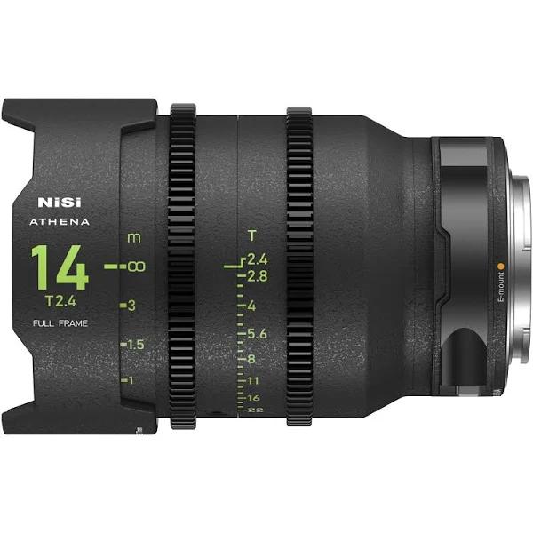 NiSi 14mm Athena Prime Full Frame Cinema Lens T2.4 (E Mount)