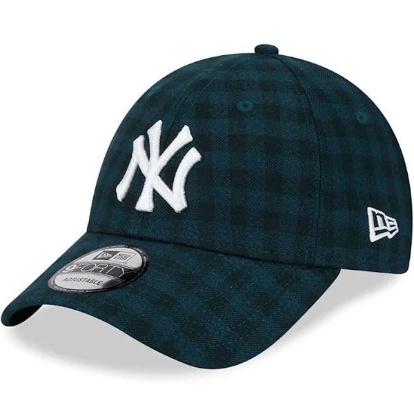 New Era 9Forty NY Yankees Flannel Unisex Cap in Green