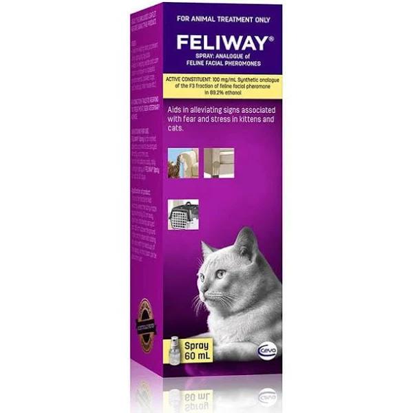 Feliway Pheromone Spray For Cats - 60ml