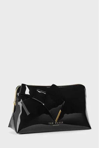 Ted Baker Nicco Black Knot Bow Washbag