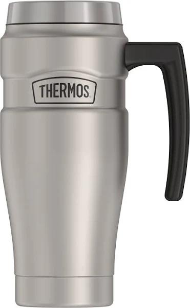 Thermos Stainless King 16 Ounce Travel Mug Stainless Steel