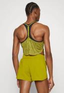 Nike Dri-FIT One Women's Printed Crop Tank Top - 50% Recycled Polyester - Green