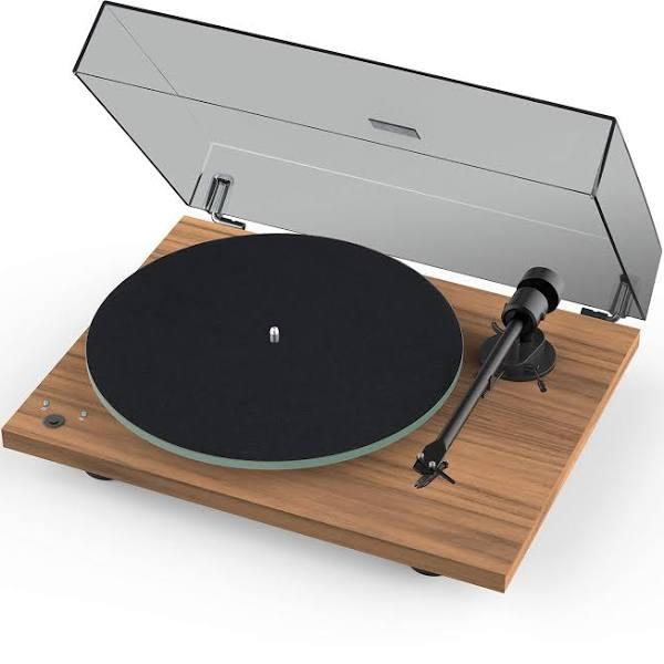 Pro-Ject T1 Reference Turntable with Speed Change and Pre-Amp (Walnut)