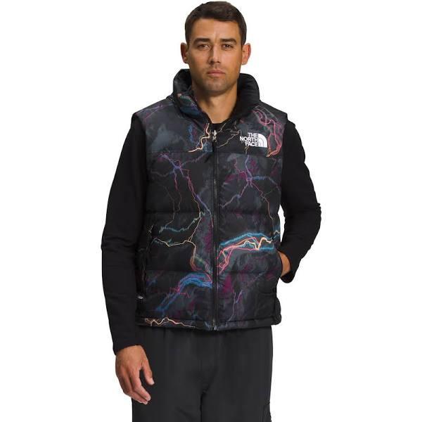 The North Face 1996 Retro Nuptse Vest TNF Black Trail Glowprint