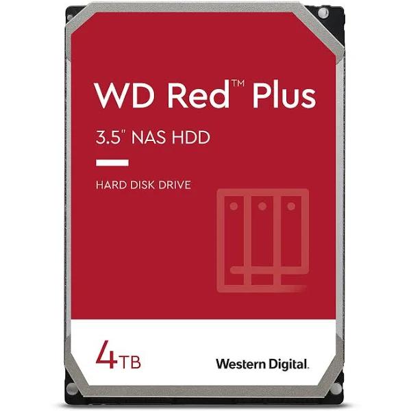 Western Digital WD WD40EFZX 4TB Red Plus NAS 3.5" HDD