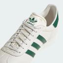 adidas-Gazelle Low Trainers-Men-Cloud White / Dark Green / Gold Metallic-M 5 / W 6