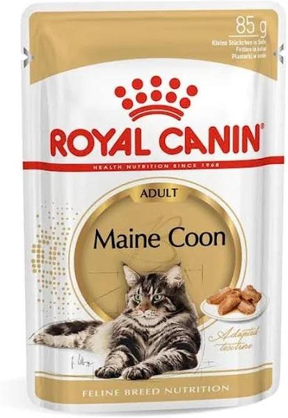 Royal Canin Maine Coon Adult in Gravy Wet Cat Food - 12x85g