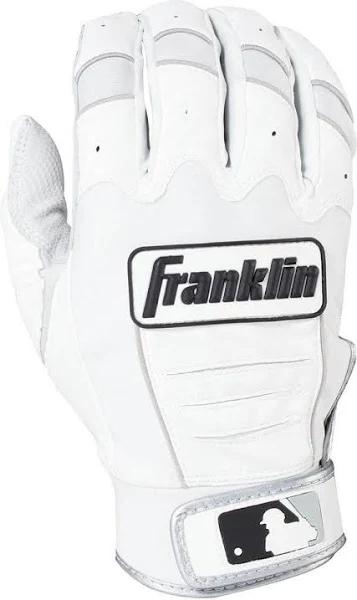 Franklin CFX Pro Youth Batting Gloves - white/pearl YM