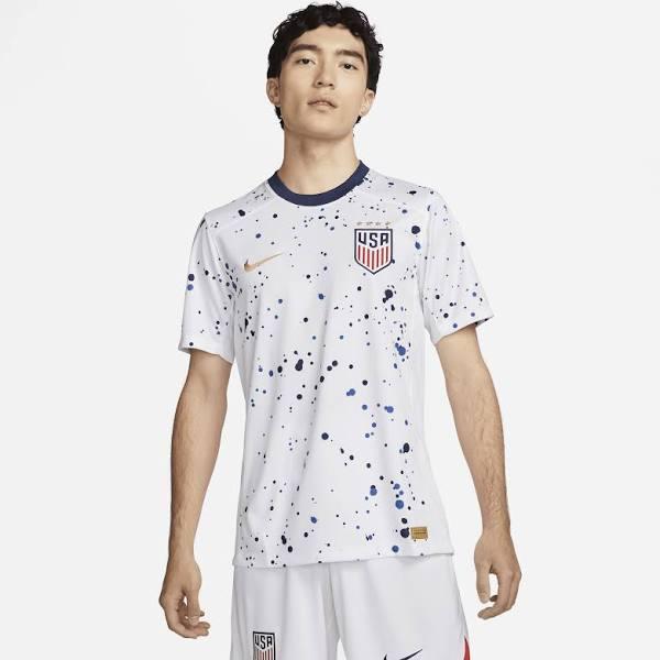 Nike USA 2023 Stadium Home Dri-FIT Football Jersey White M