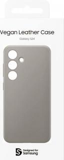 Samsung Vegan Leather Case For Galaxy S24 - Taupe