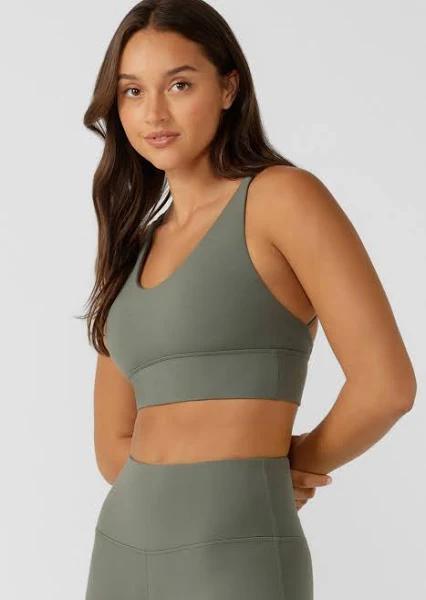 Lorna Jane | Lotus Longline Sports Bra | XXL | Womens