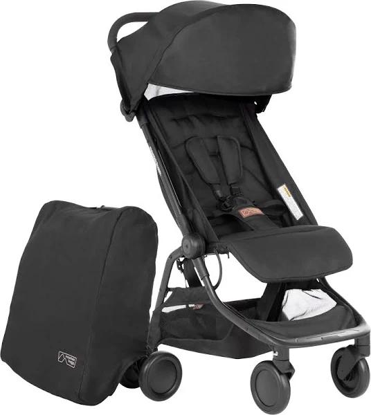 Mountain Buggy Nano Travel Stroller Black V3