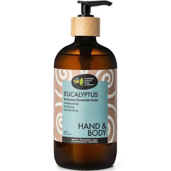 Australian Natural Soap Company Hand & Body Wash - Eucalyptus 500ml