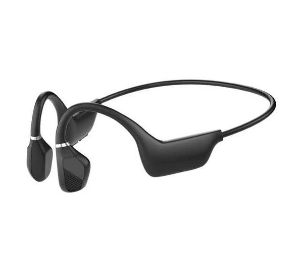 Bone Conduction Bluetooth Headphones Tws Bone Conduction Headphones Binaural Neck-hanging Sports Headphones-Black