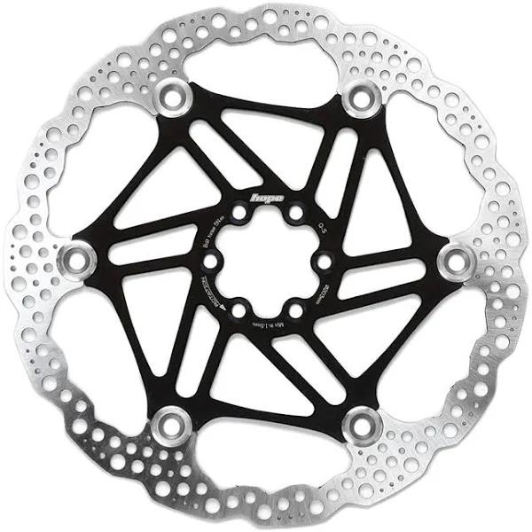 Hope 203mm Floating 6-Bolt Disc Rotor Black