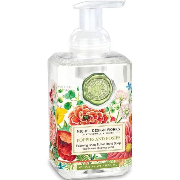 Michel Design Works Foaming Hand Soap, Poppies and Posies