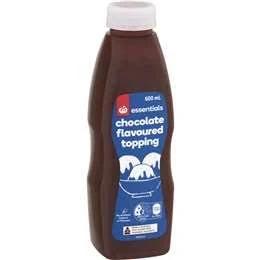 Essentials Chocolate Topping 600ml