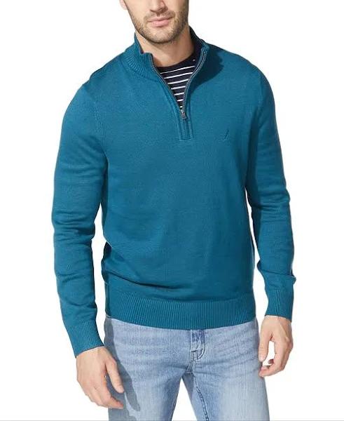 Nautica Men's Quarter-Zip Sweater