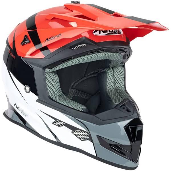 Nitro MX700 Recoil Red/Black/White Kids Helmet - M