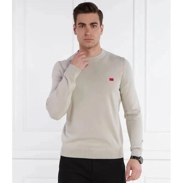 Hugo San Cassius Sweater Beige S Man 50475083-055-S