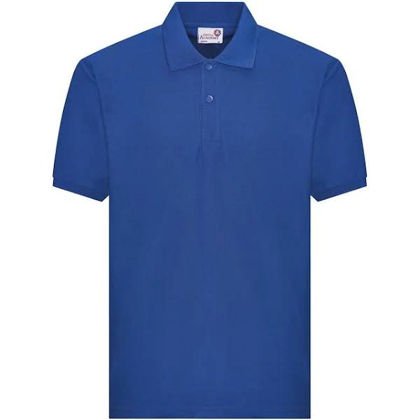 Awdis Childrens/Kids Academy Polo Shirt Royal Blue XXL