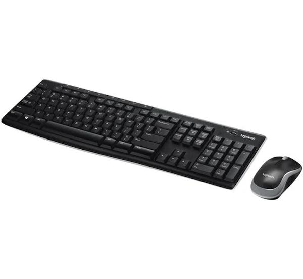 Keyboard And Wireless Mouse Logitech 920-004513 Black Spanish