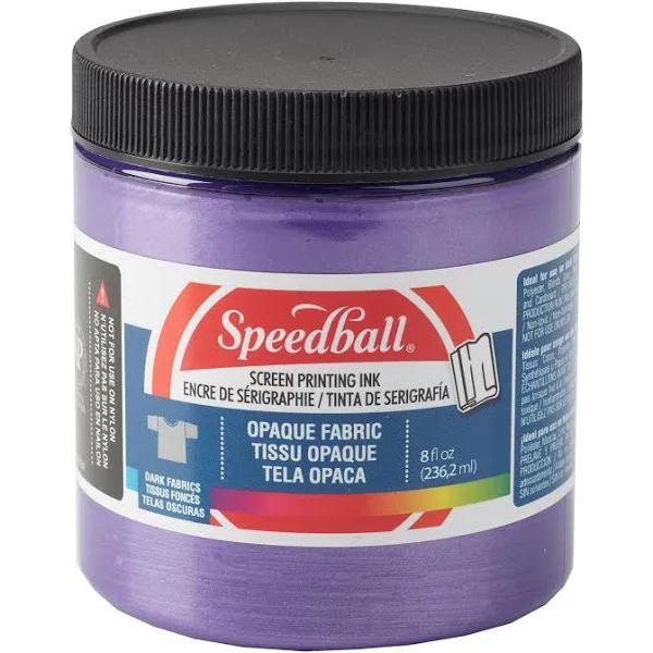 Speedball Opaque Fabric Screen Printing Ink - Amethyst 8oz