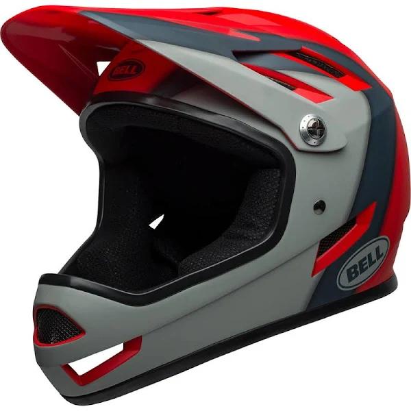 Bell Sanction Helmet Matte Crimson / Slate / Dark Grey / L