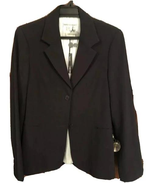 Ladies Sussan Suit Jacket Blazer Size 6 Black