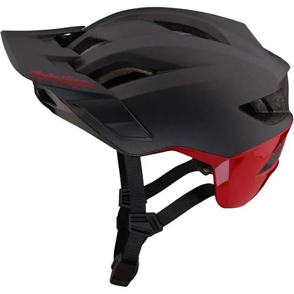 Troy Lee Designs Flowline SE As MIPS Helmet Radian Charcoal Red XS/S