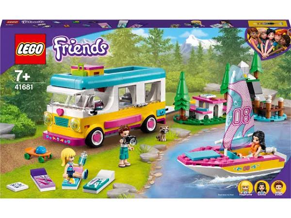 LEGO 41681 Forest Camper Van and Sailboat - Friends